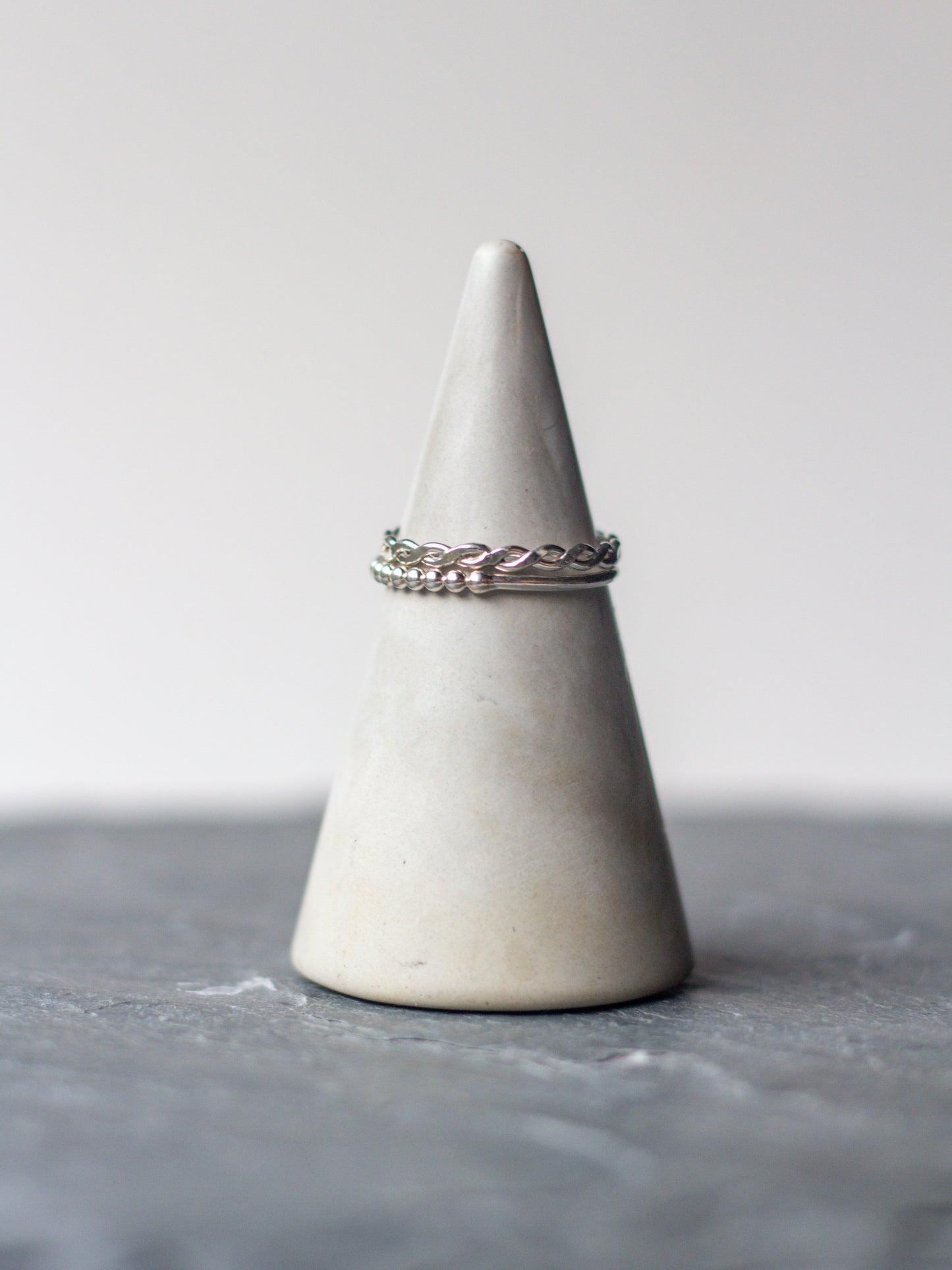 textured stack set