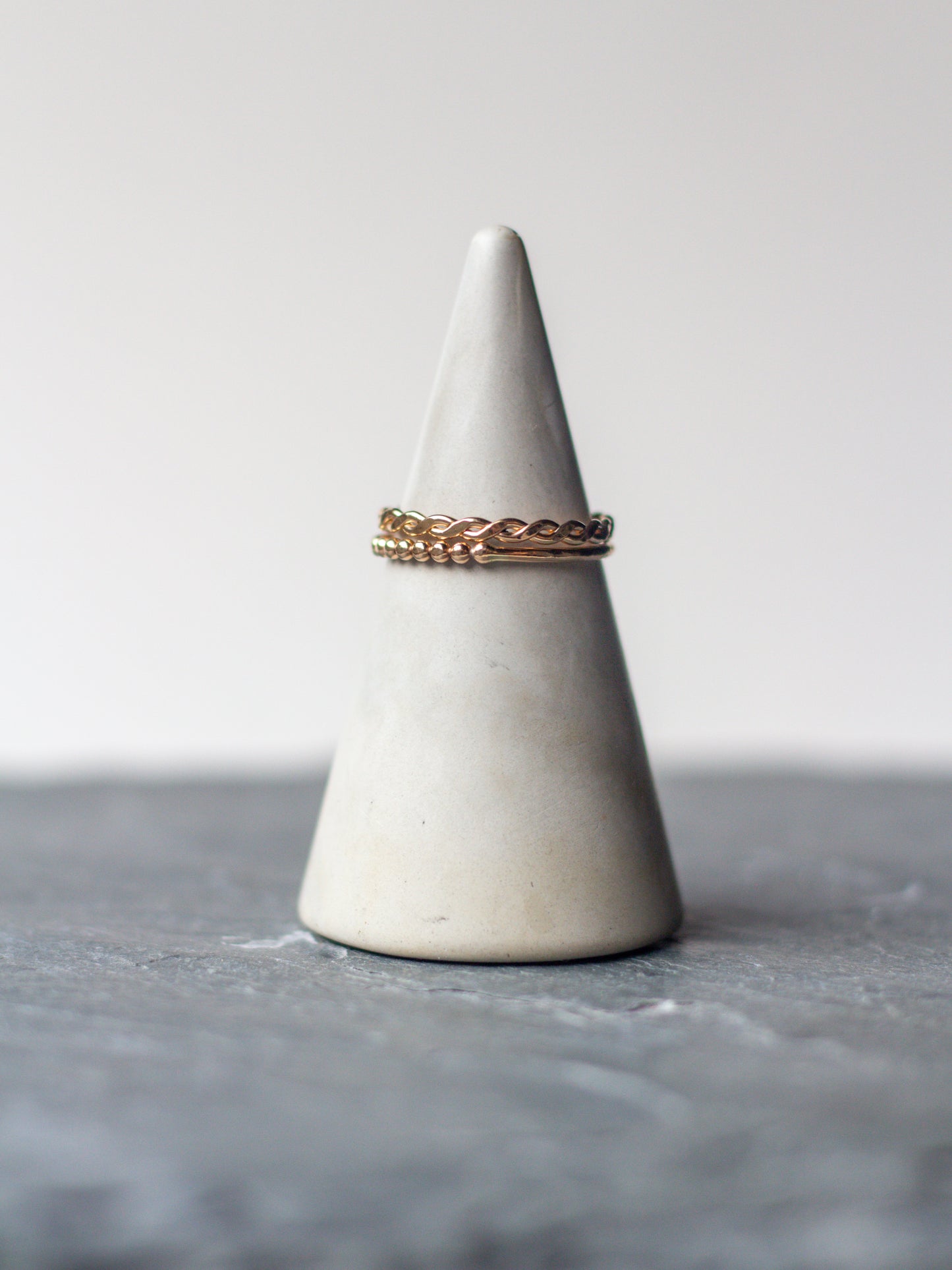 textured stack set