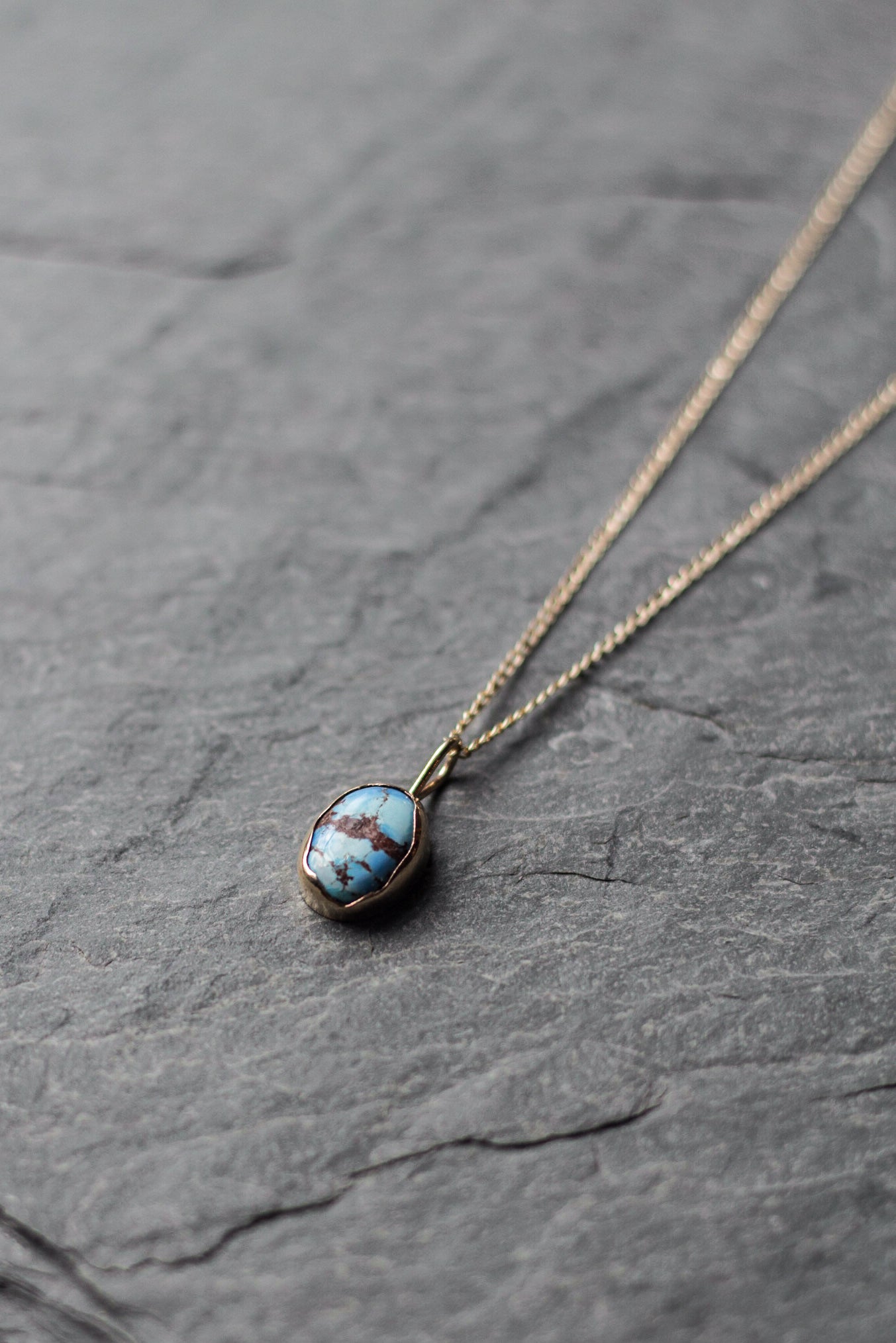 golden hills turquoise necklace 006