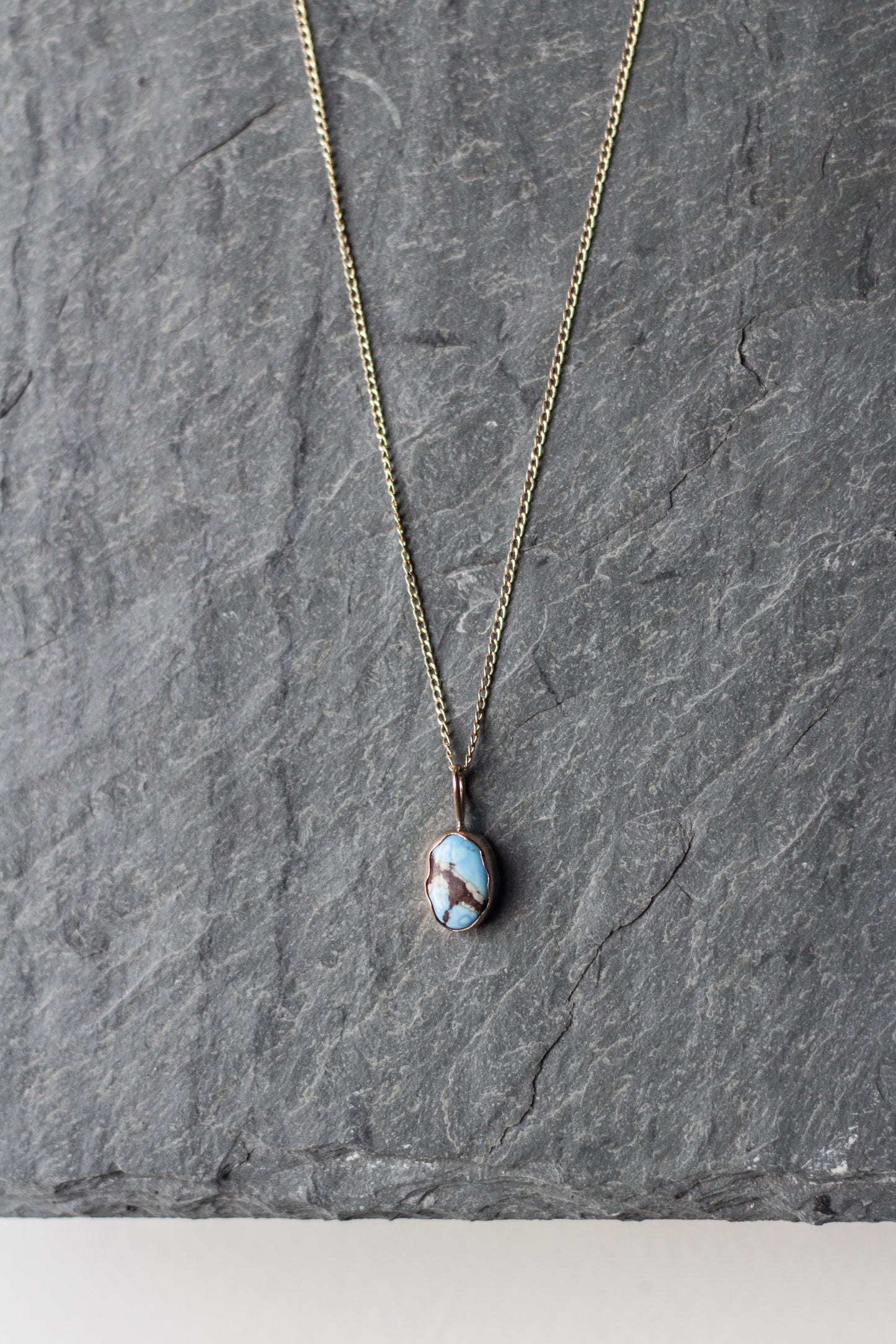 golden hills turquoise necklace 008