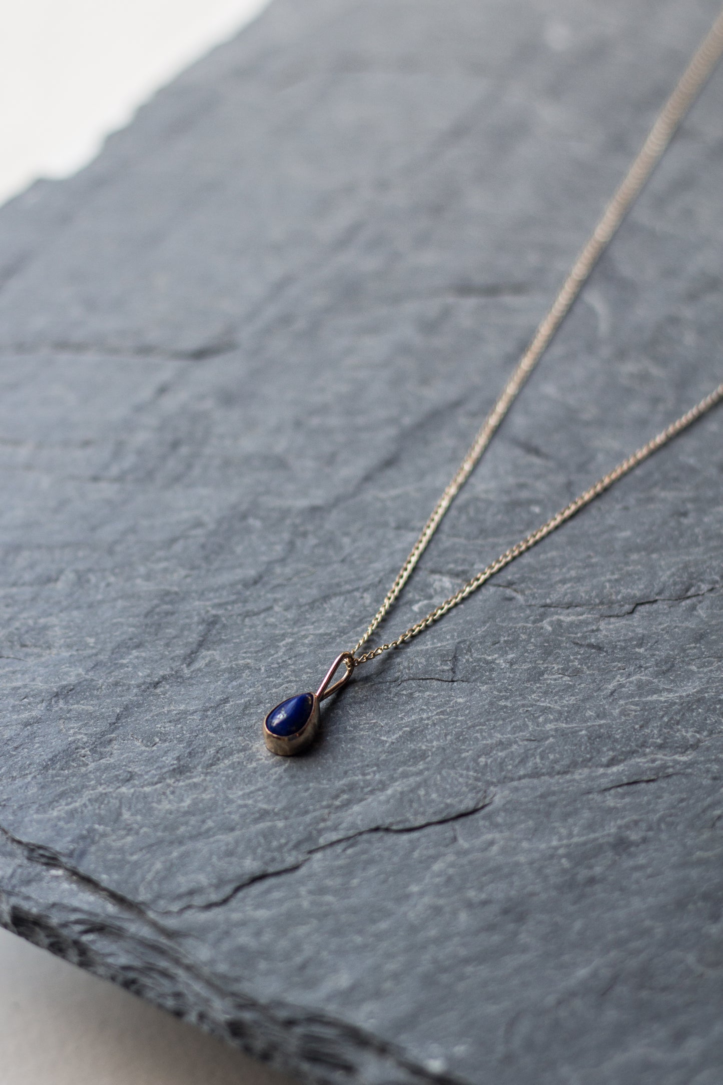 mini lapis necklace 002