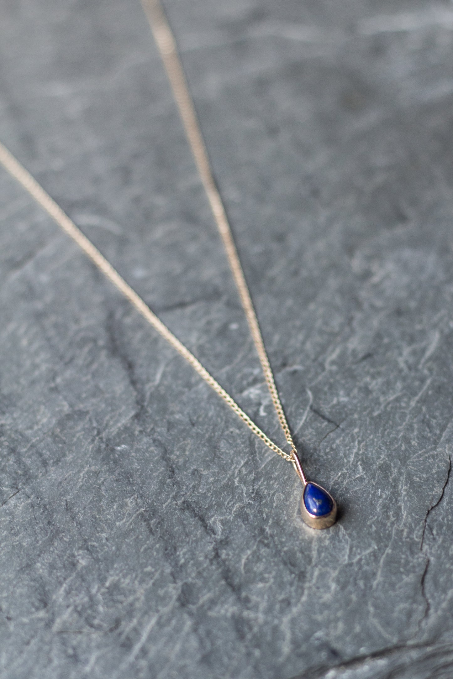 mini lapis necklace 002