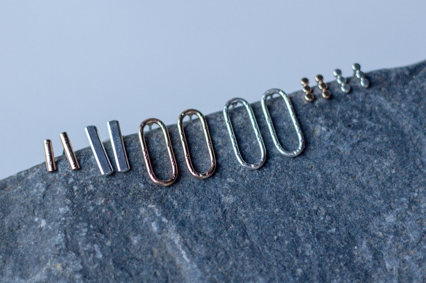 mixed metal stud set workshop