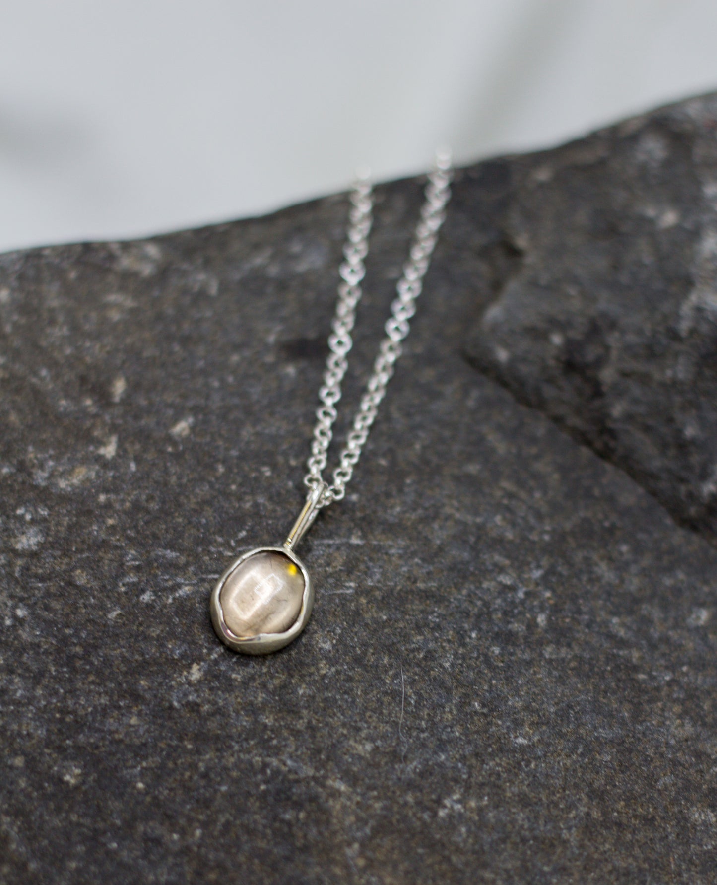 smoky quartz pendant 01