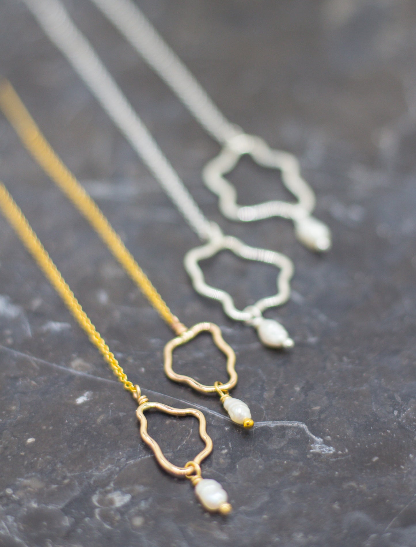 tide pool threader x Japanese pearl