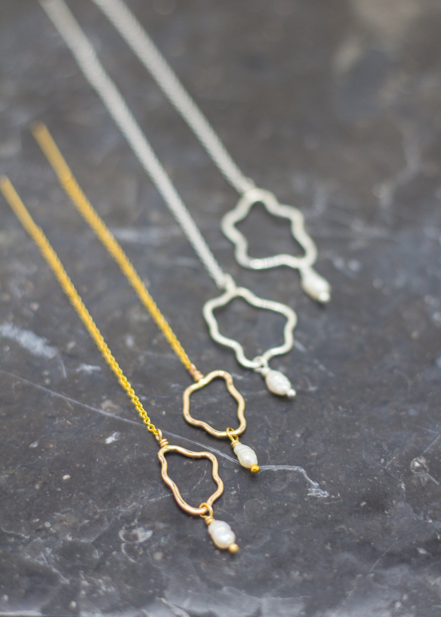 tide pool threader x Japanese pearl