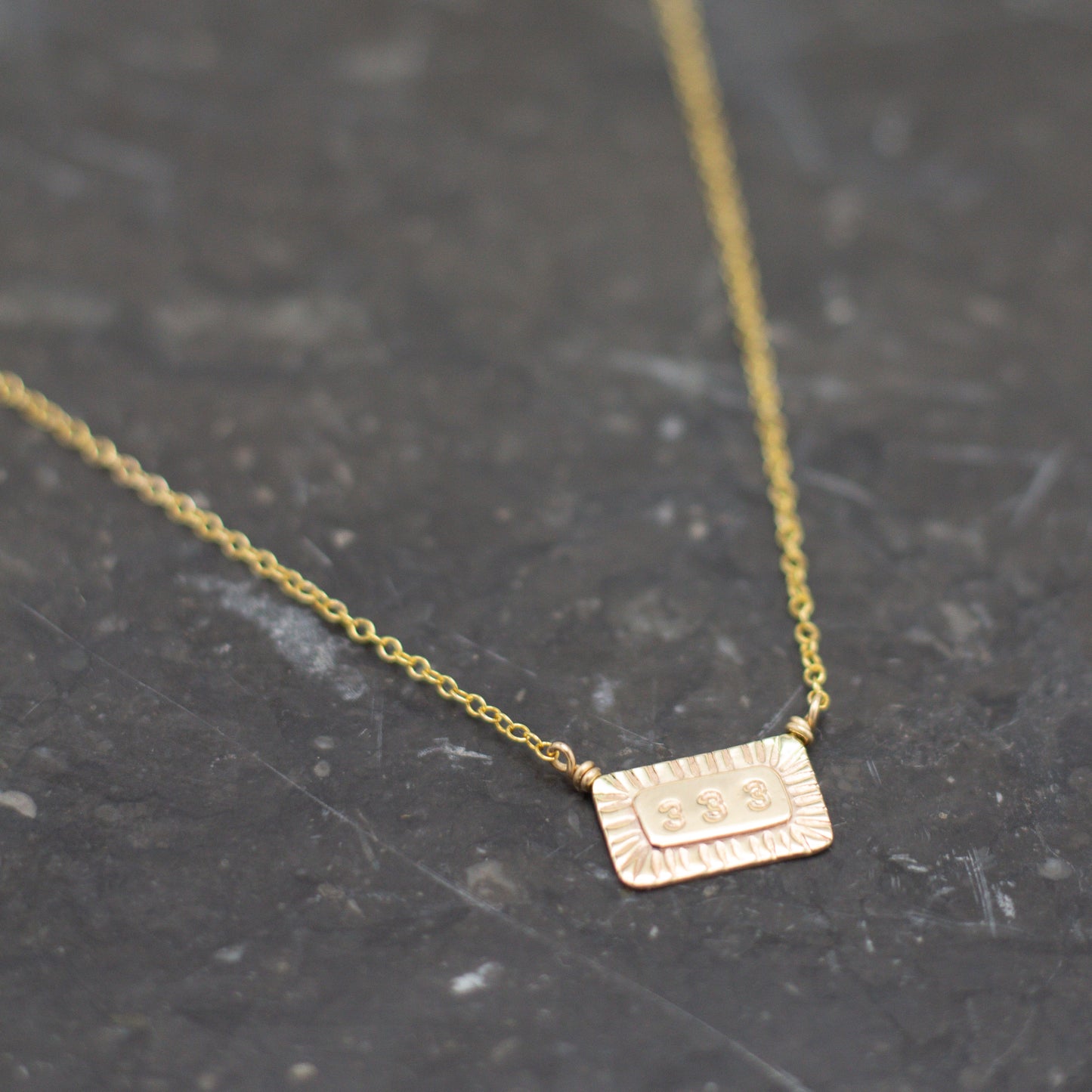 angel number pendant