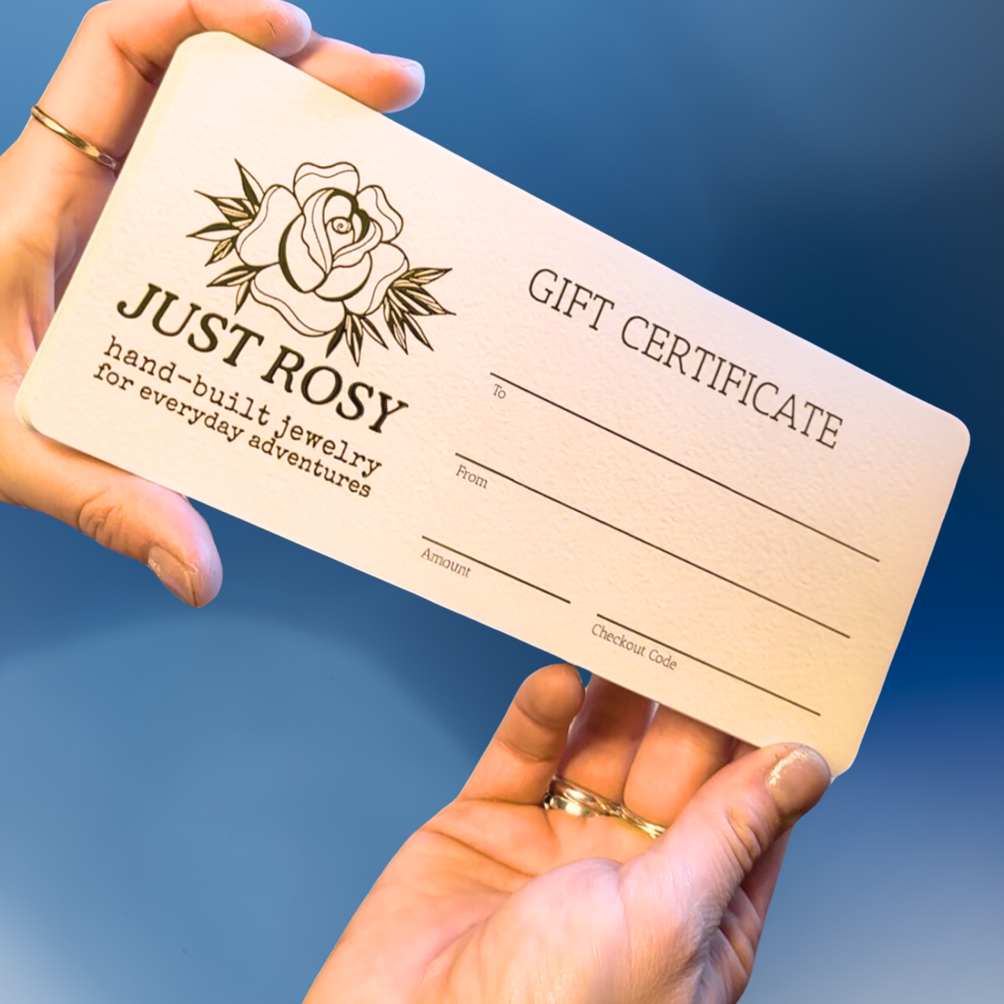 just rosy gift card