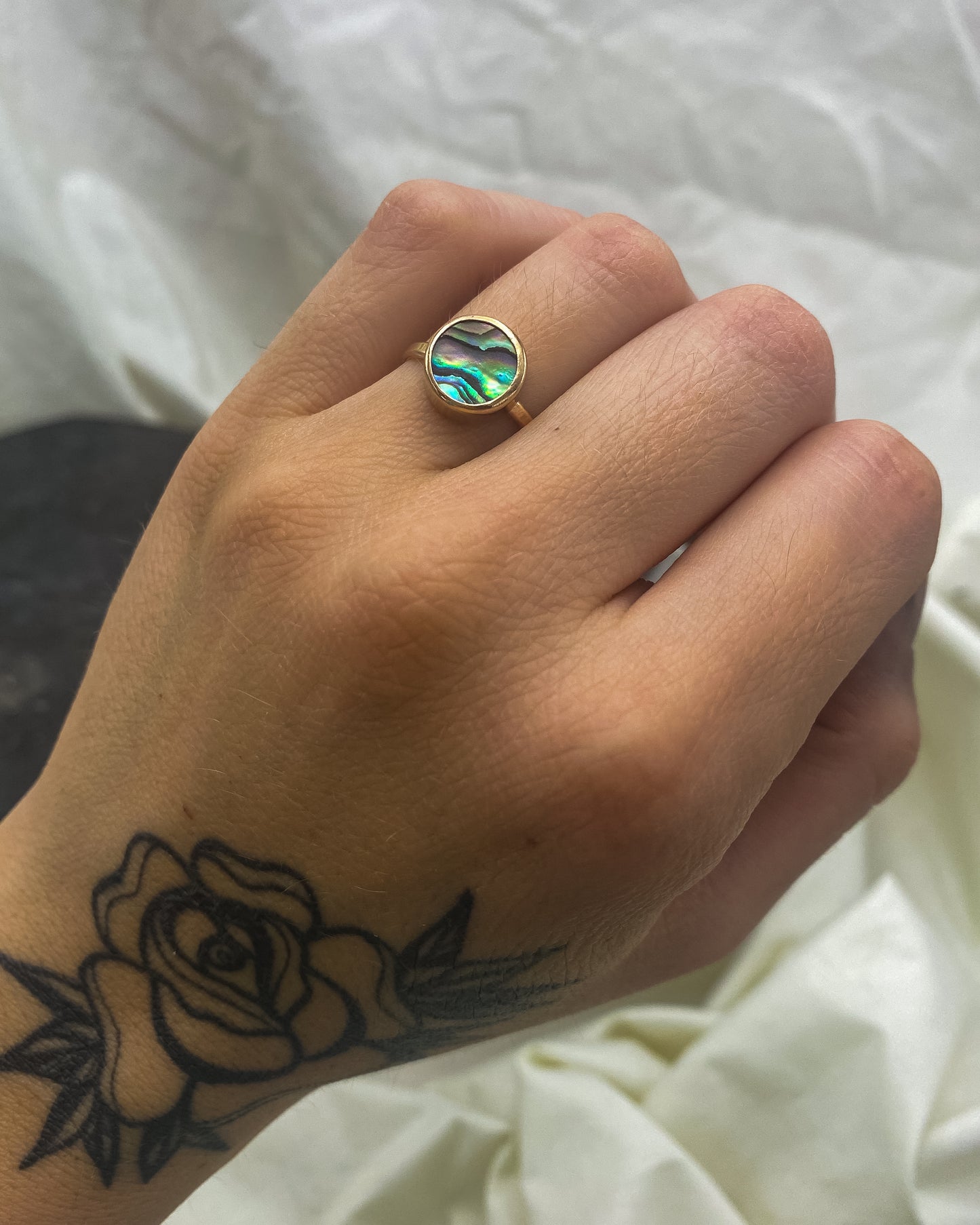 abalone disc ring