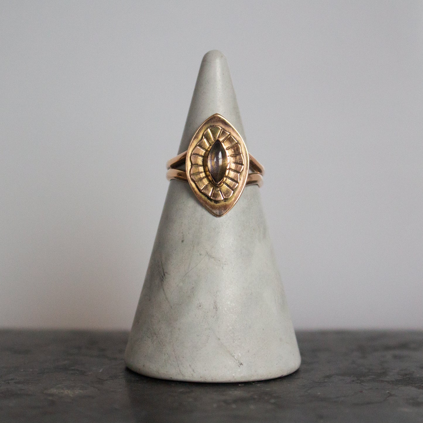 labradorite radiance ring