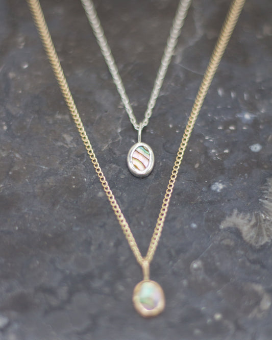 abalone shell pendant