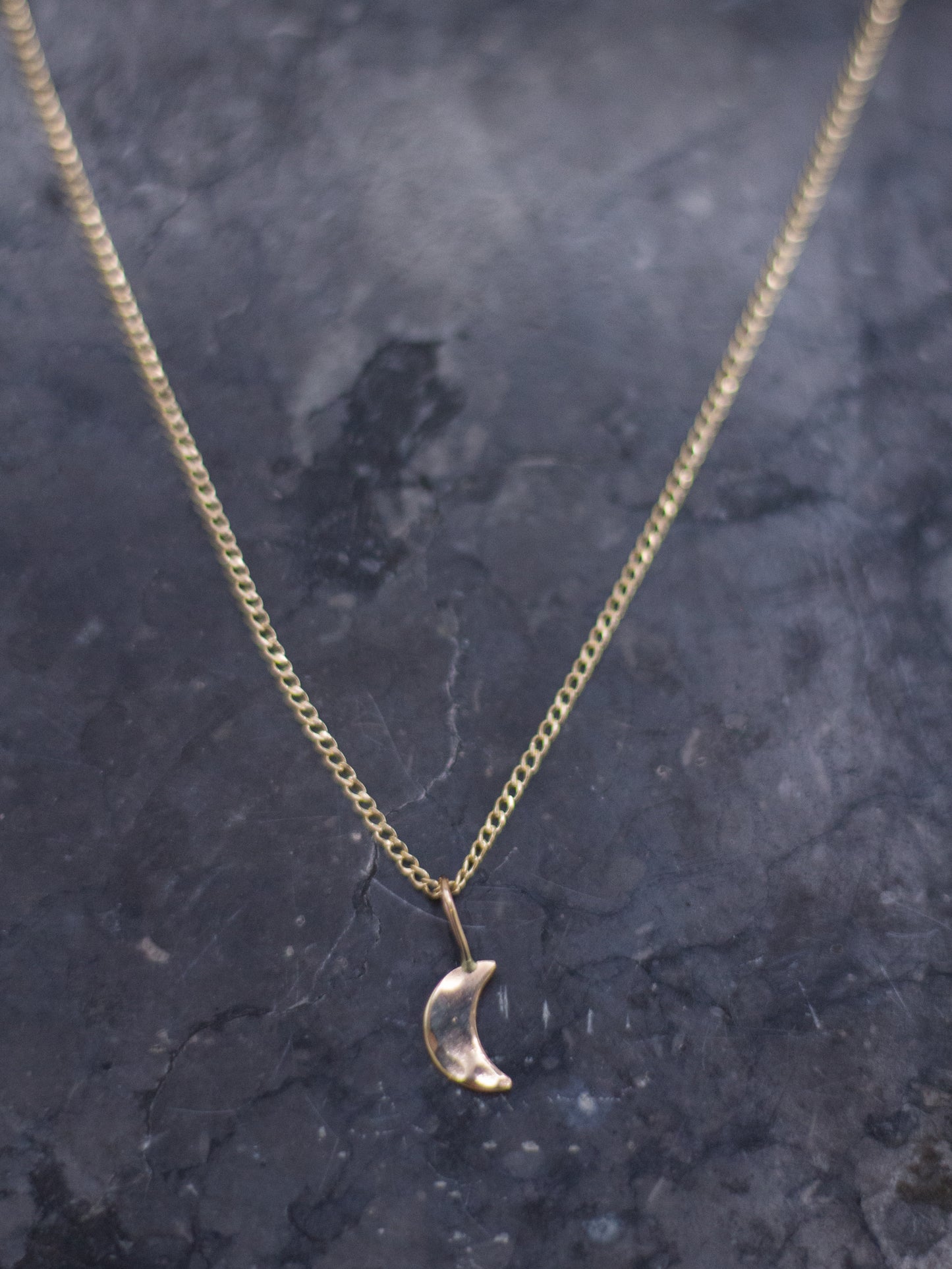 mini moon pendant