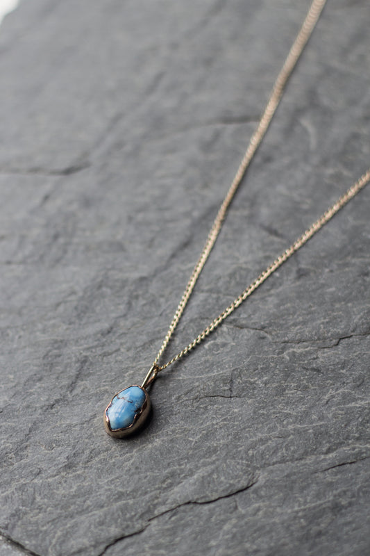 golden hills turquoise necklace 007