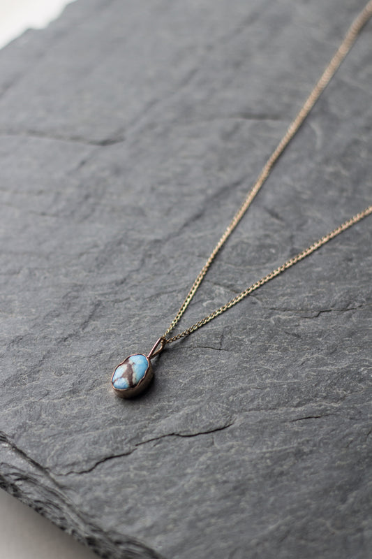 golden hills turquoise necklace 008
