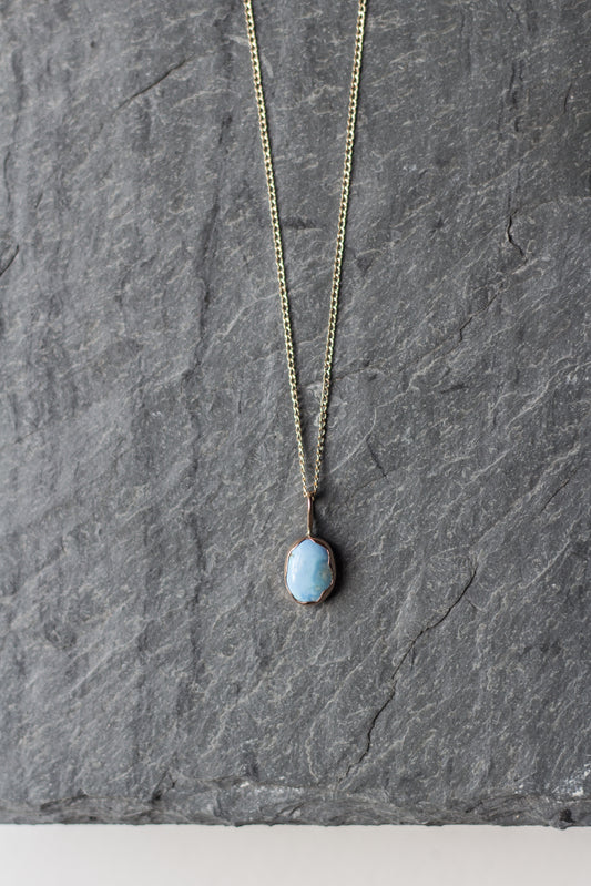 golden hills turquoise necklace 009