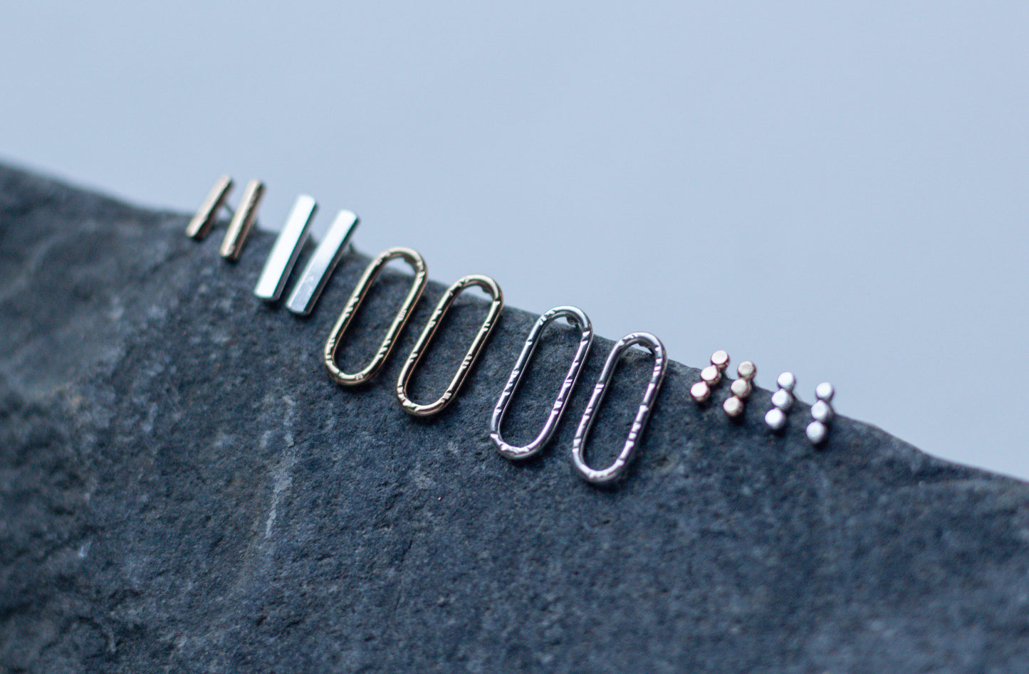 mixed metal stud set workshop
