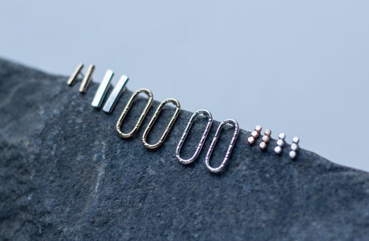 mixed metal stud set workshop
