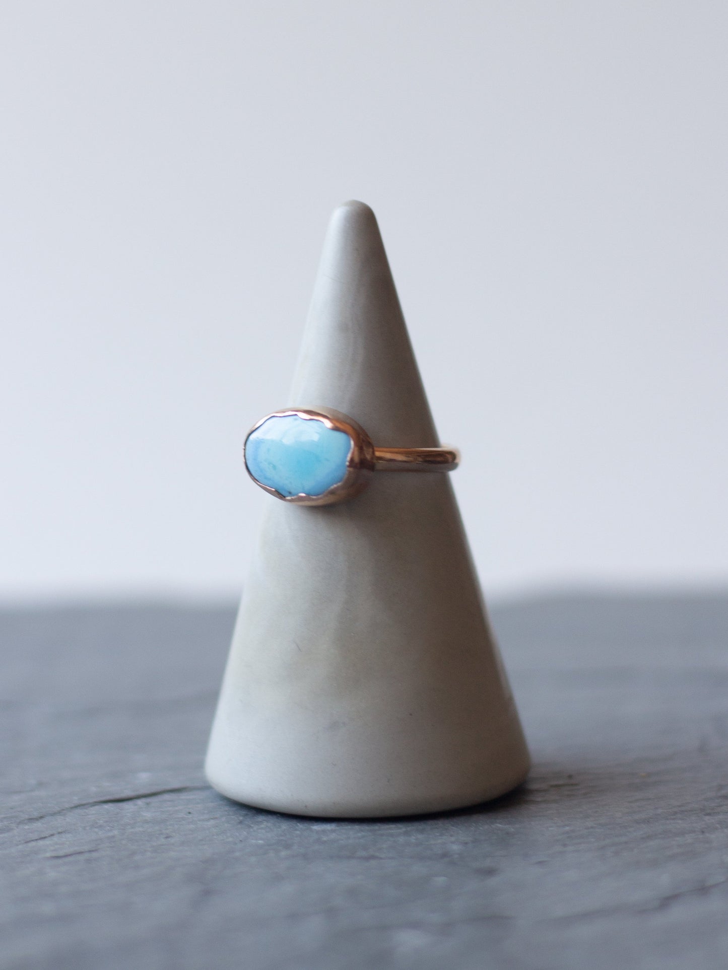 golden hills turquoise ring - size 9