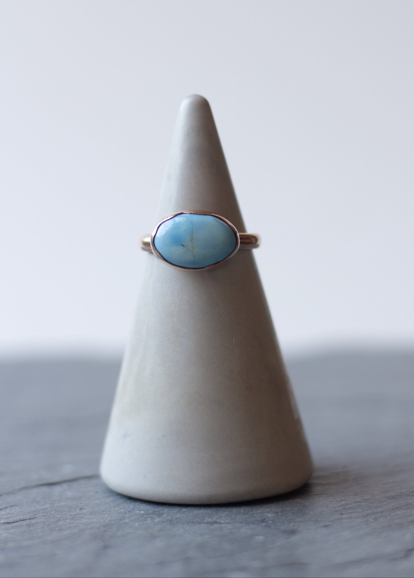 golden hills turquoise ring - size 7.25