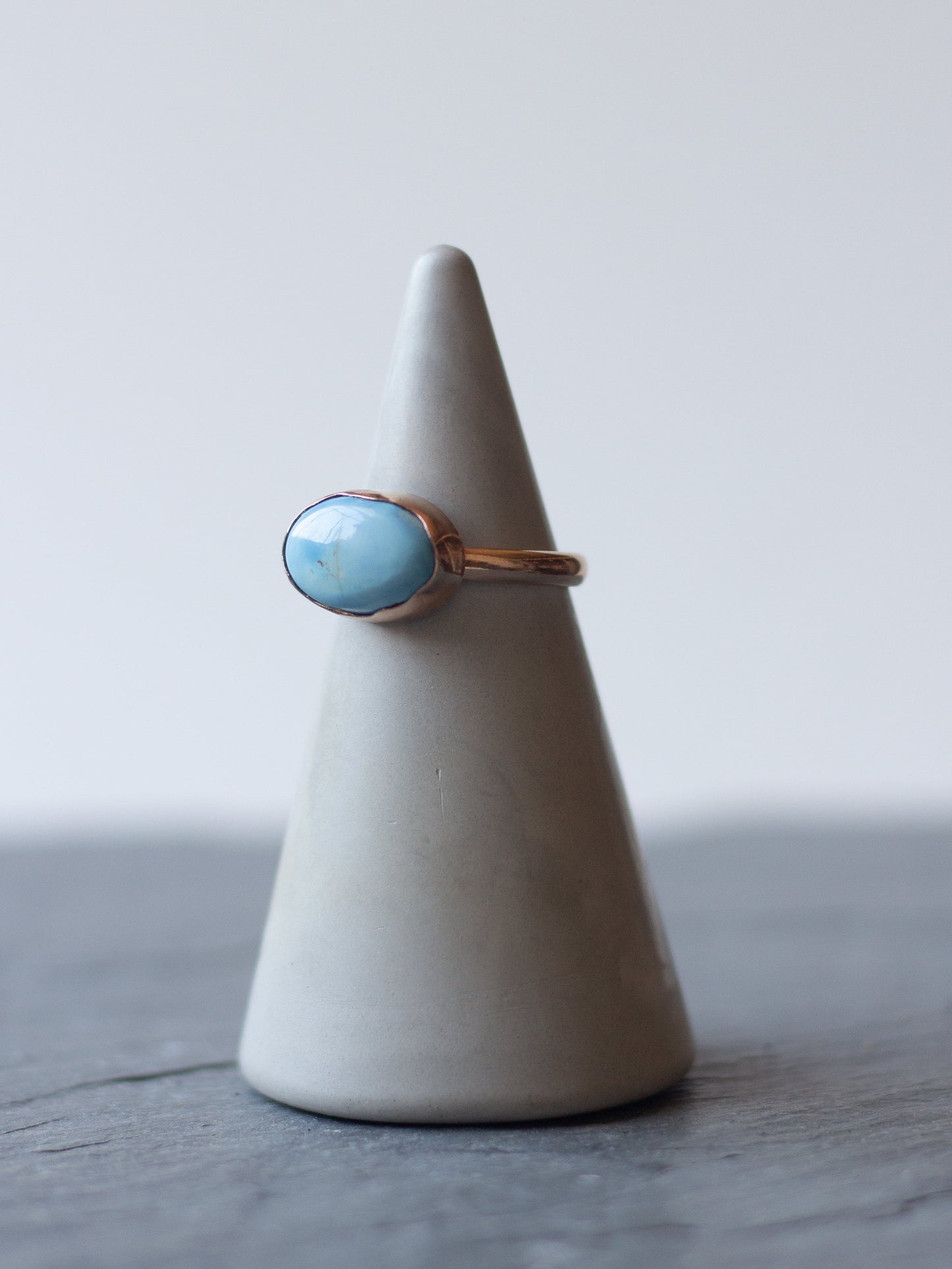 golden hills turquoise ring - size 7.25