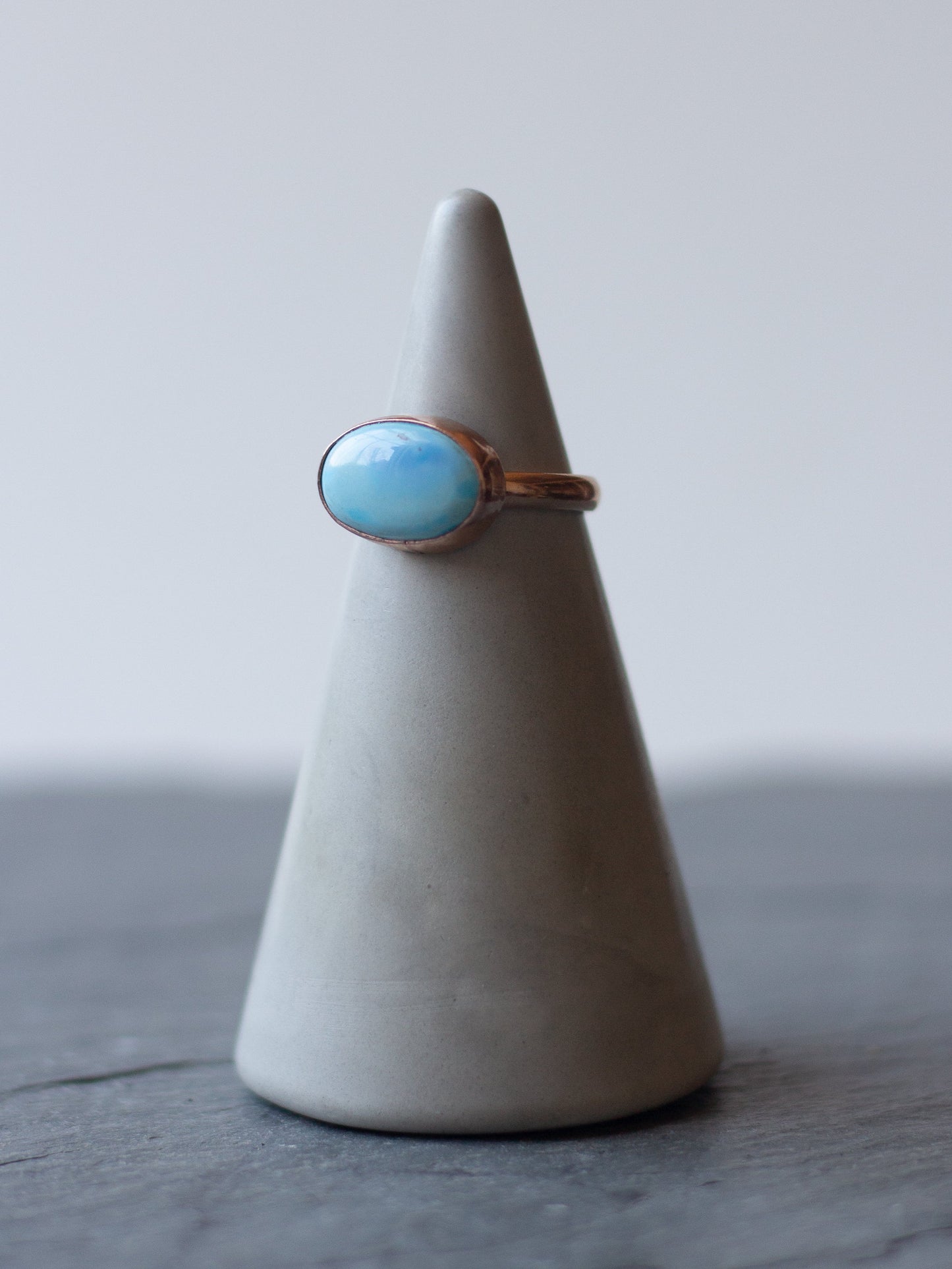 golden hills turquoise ring - size 5