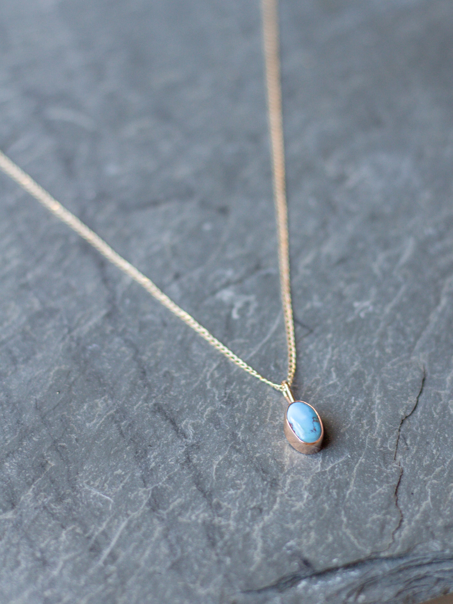 golden hills turquoise necklace 001
