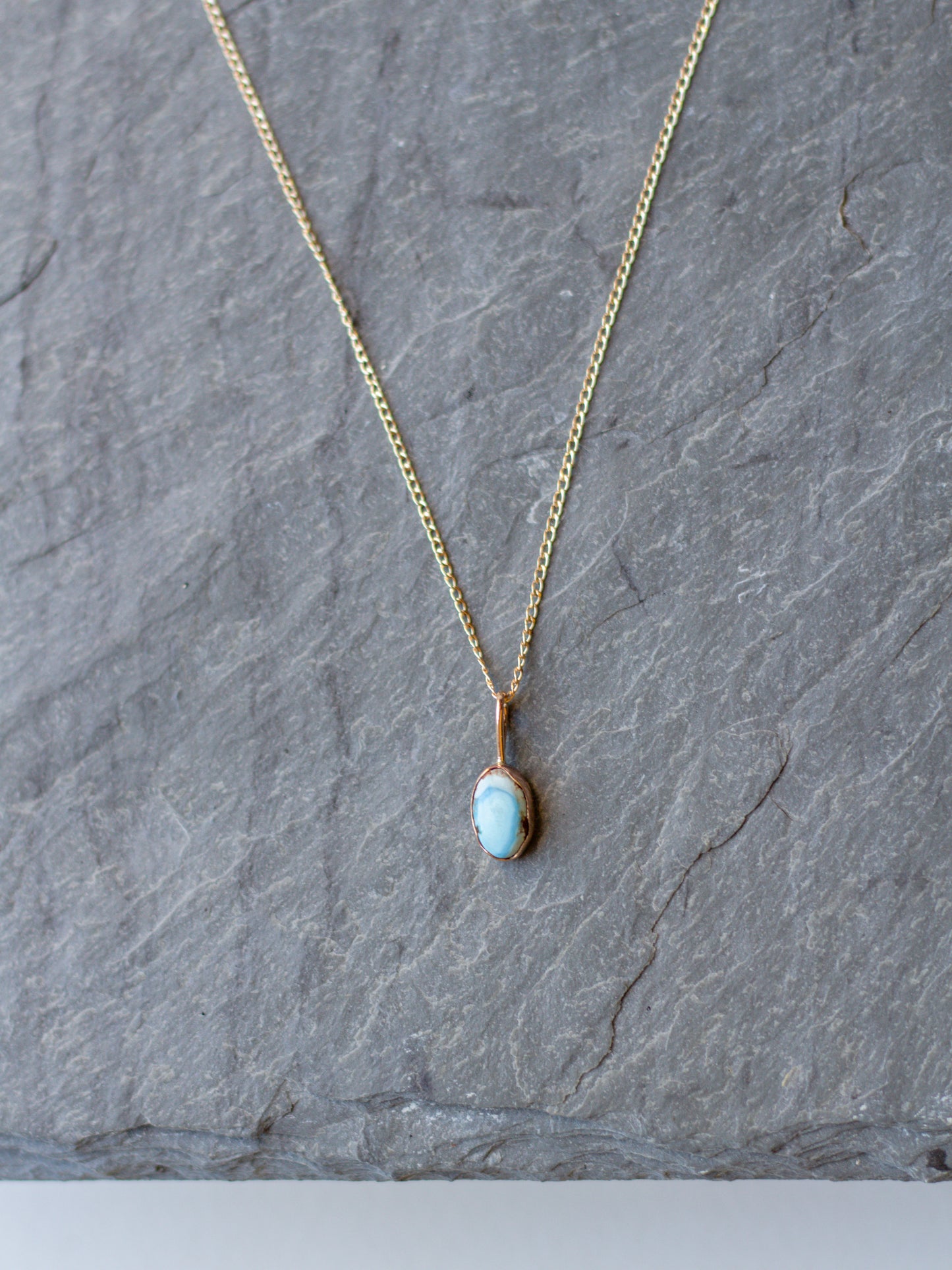 golden hills turquoise necklace 002