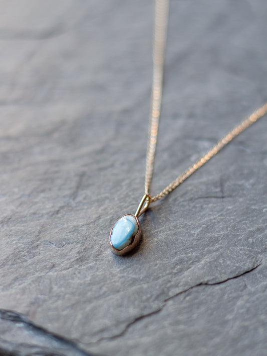 golden hills turquoise necklace 002