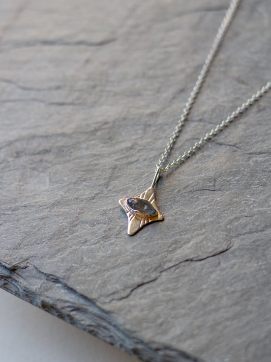 North Star gem necklace 006