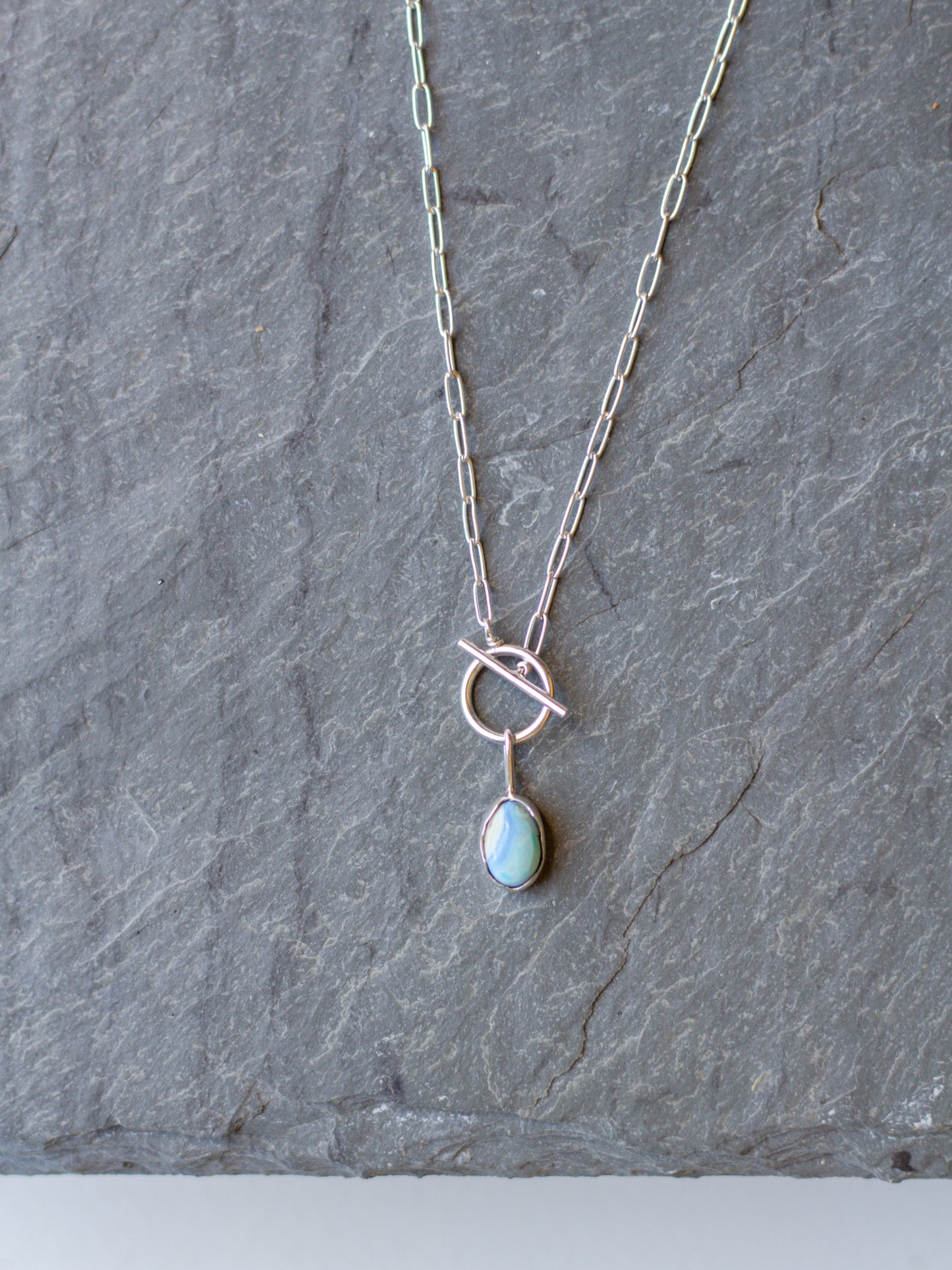 golden hills turquoise toggle necklace 002