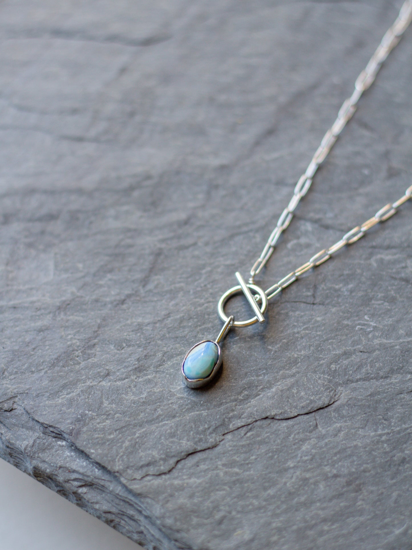 golden hills turquoise toggle necklace 002