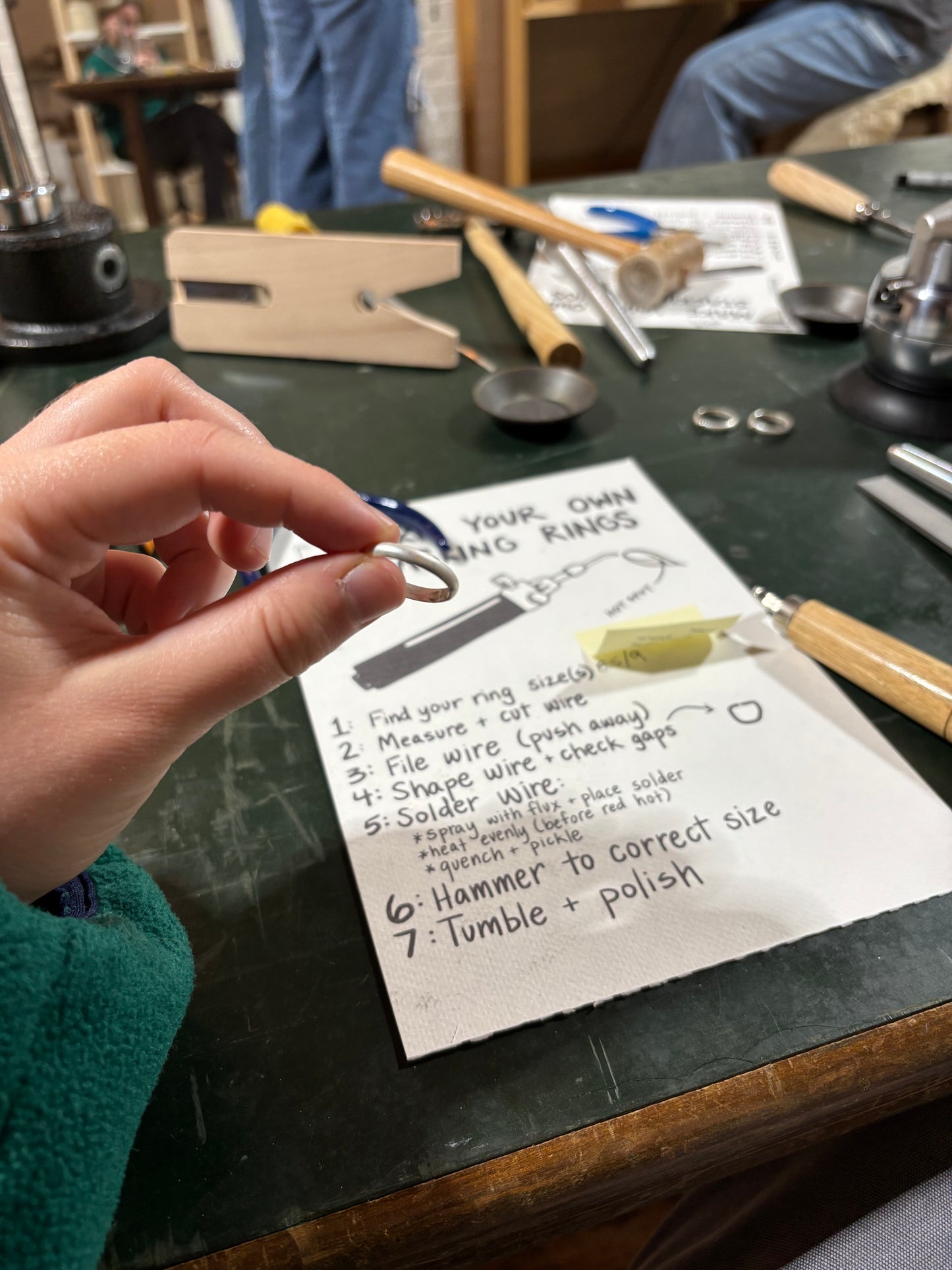 stacking ring class