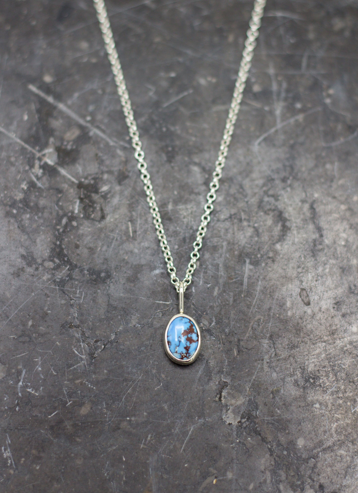 golden hill turquoise pendant 03