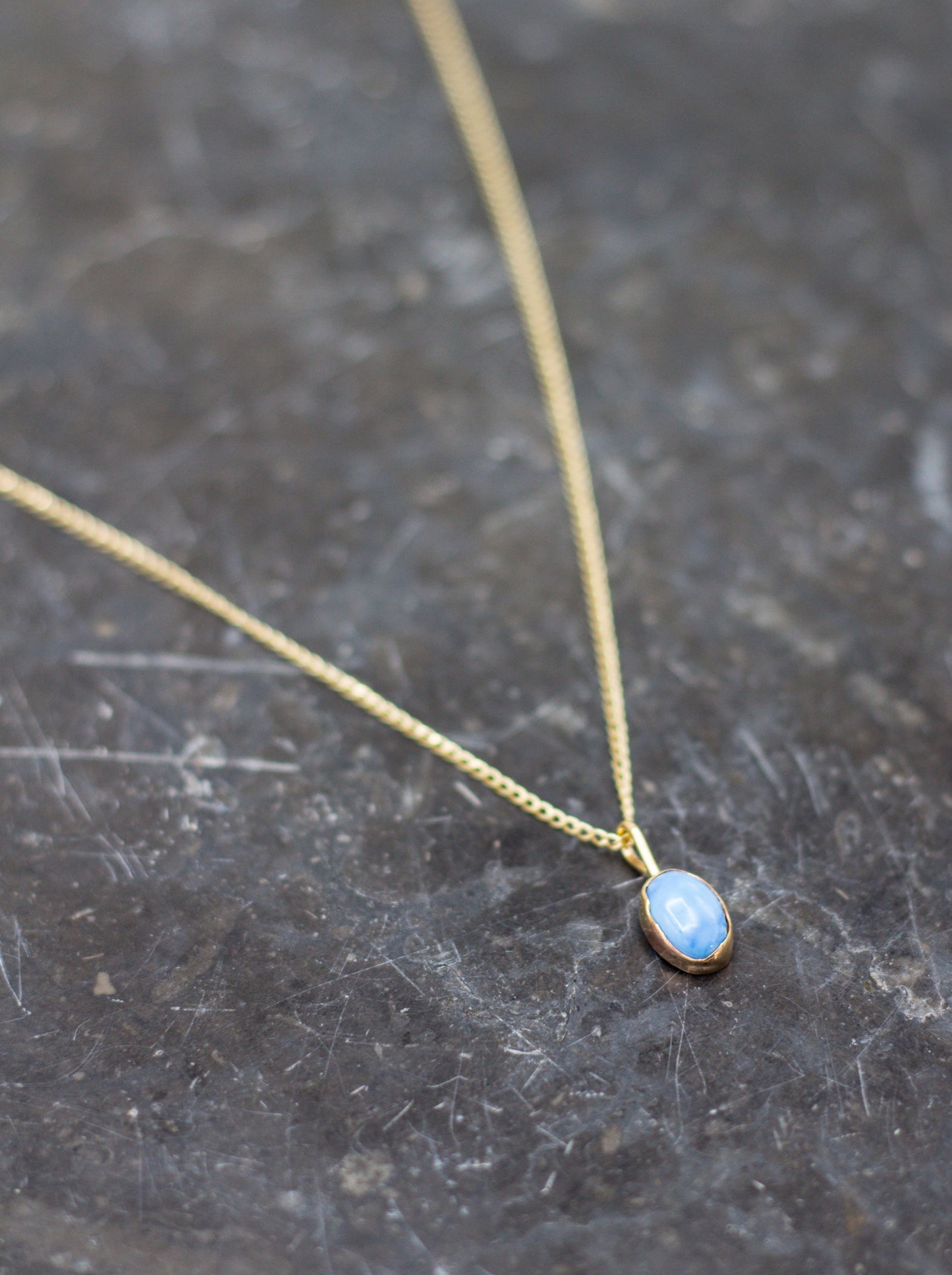 golden hill turquoise pendant 02