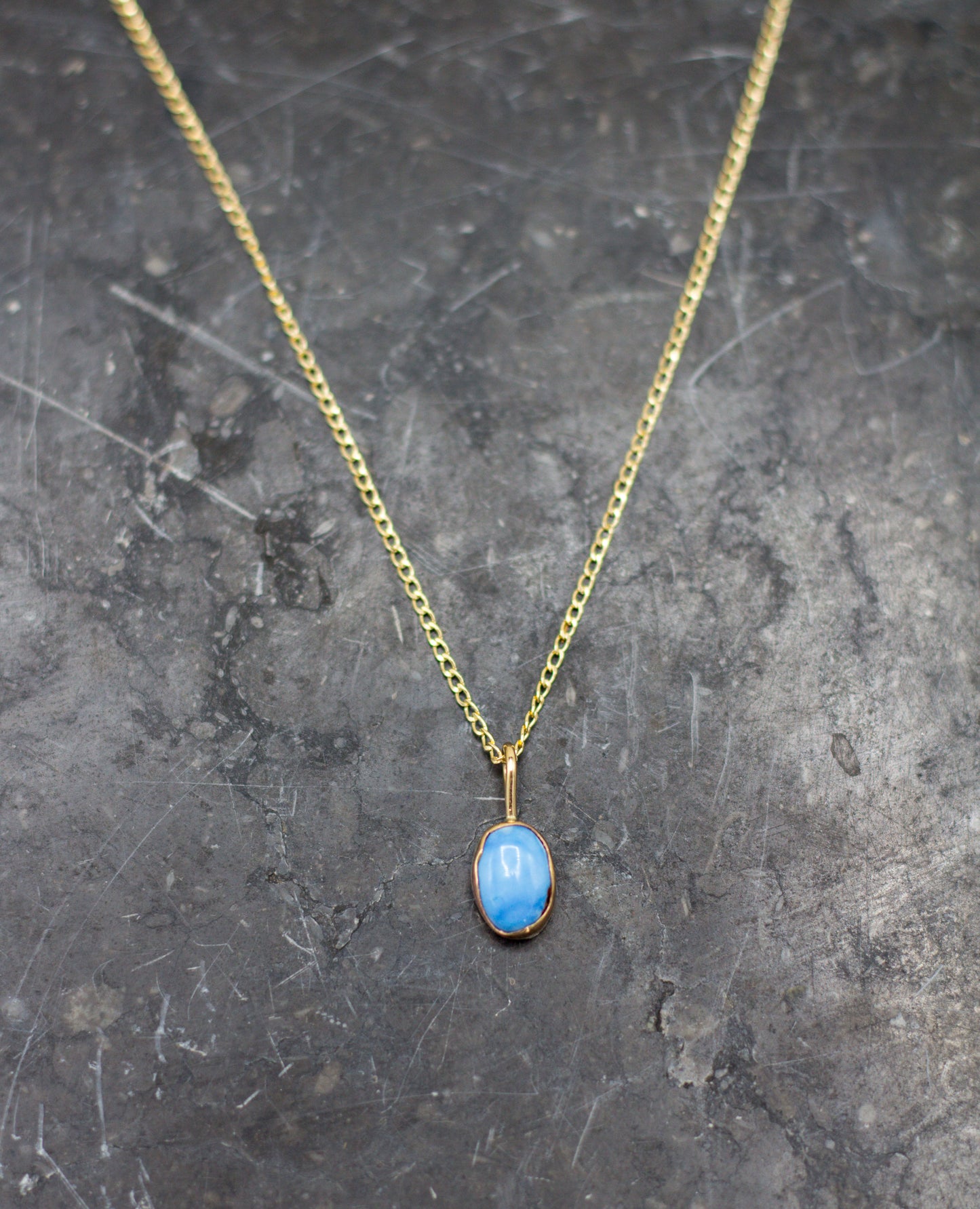 golden hill turquoise pendant 02